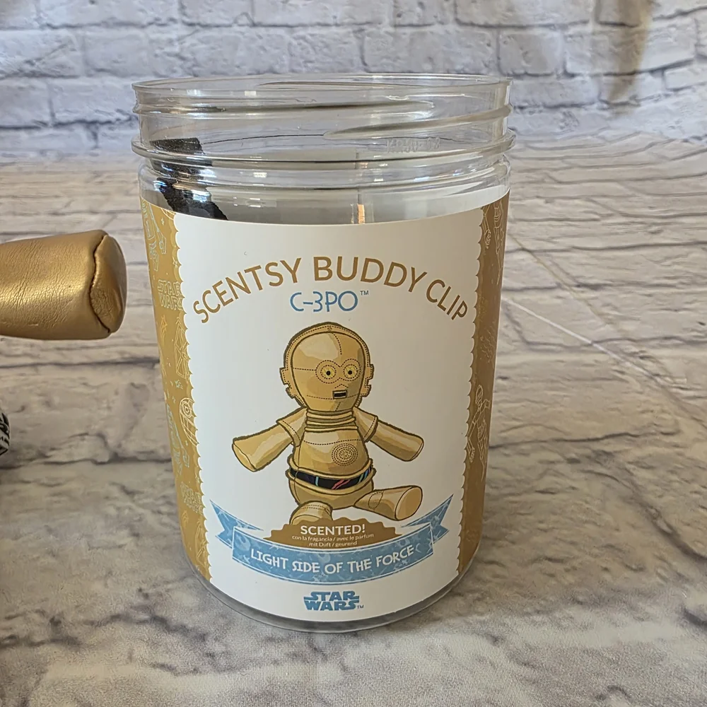 Scentsy Bitty Buddies C3P0 and Friends Plush Collection